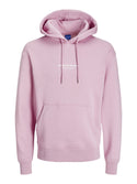 Jack & Jones JORVESTERBRO Hooded Sweatshirt-PINK - Borderland Muff
