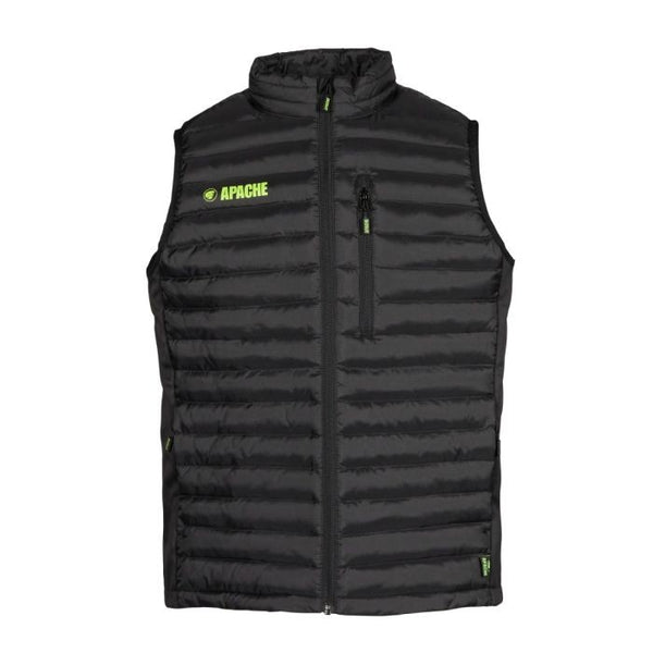 Apache Mens Picton Gilet Work Bodywarmer-BLACK - Borderland Muff