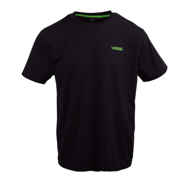 Apache Mens Delta Short Sleeve Work Tee-BLACK - Borderland Muff