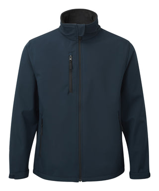 Fort Selkirk Water Resistant Breathable Softshell Jacket-NAVY - Borderland Muff