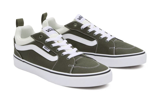 VANS Mens Filmore Olive/White - Borderland Muff