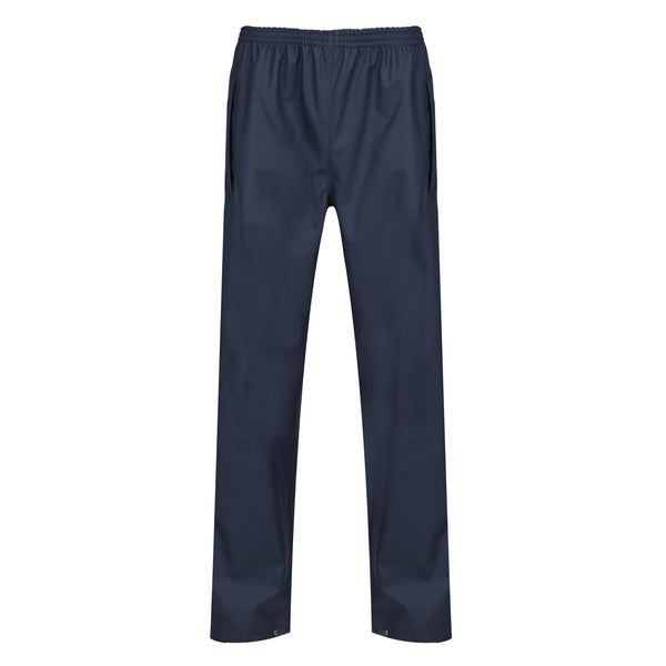 Regatta Stormflex II Waterproof and Windproof PU coated Trousers -NAVY - Borderland Muff