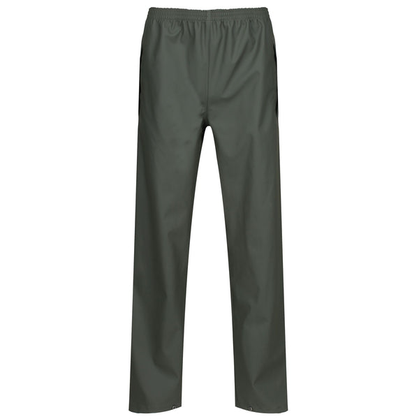 Regatta Stormflex II Waterproof and Windproof PU coated Trousers -OLIVE - Borderland Muff