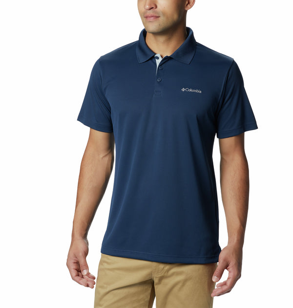 Columbia Utilizer Omni-Wick™ Short Sleeve Polo-NAVY - Borderland Muff