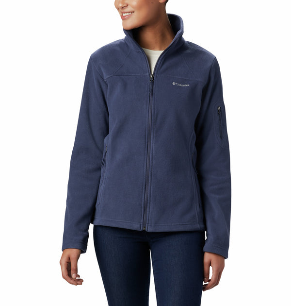 Columbia Ladies Fast Trek II regular Fit Full Zip Fleece-NOCTURNAL - Borderland Muff