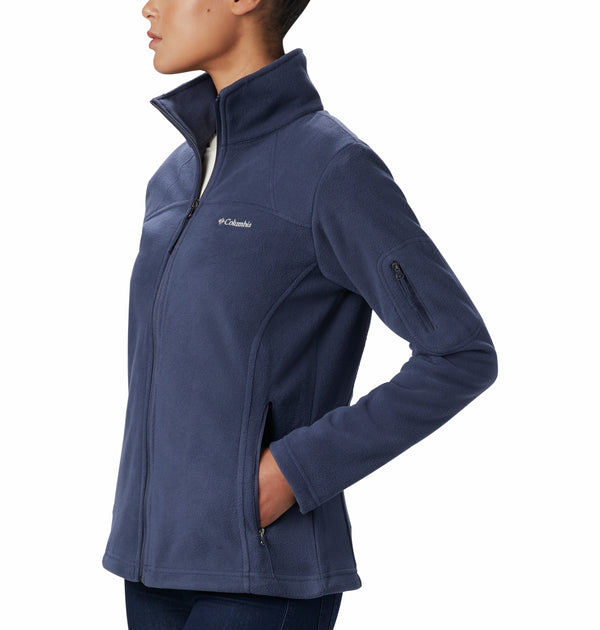 Columbia Ladies Fast Trek II regular Fit Full Zip Fleece-NOCTURNAL - Borderland Muff