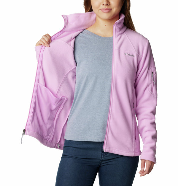 Columbia Ladies Fast Trek II regular Fit Full Zip Fleece-COSMIC - Borderland Muff