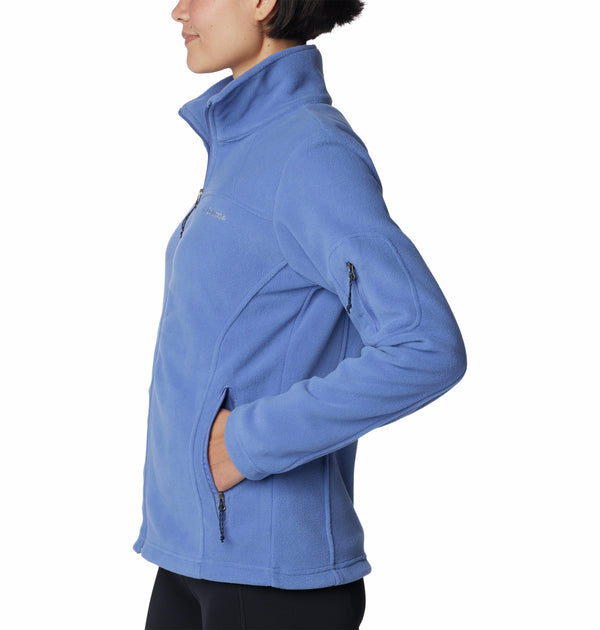 Columbia Ladies Fast Trek II regular Fit Full Zip Fleece-LAVENDER - Borderland Muff
