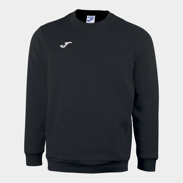 JOMA Cairo II Crew Neck Sweatshirt Kids-BLACK - Borderland Muff
