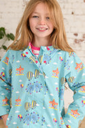 Lighthouse Kids Olivia Waterproof Breathable Jacket -BLUE - Borderland Muff