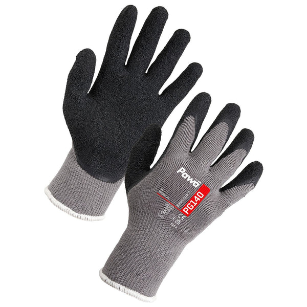 Pawa PG140 Multi Purpose Work Gloves-GREY BLACK - Borderland Muff