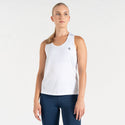 Dare2b Ladies Lightweight Wicking Modernise II Vest-WHITE - Borderland Muff