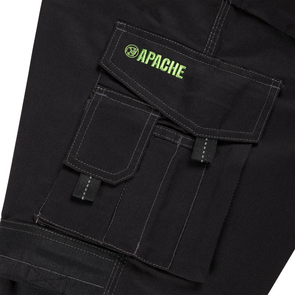 Apache Mens Regular Fit Stretch APKHT TWO Trade Holster Work Trouser - Borderland Muff