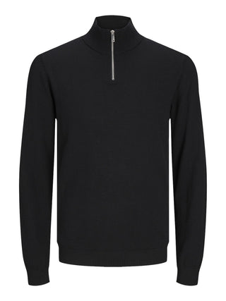 Produkt Mens Tori High Neck Zip Pullover-NAVY BLAZER - Borderland Muff