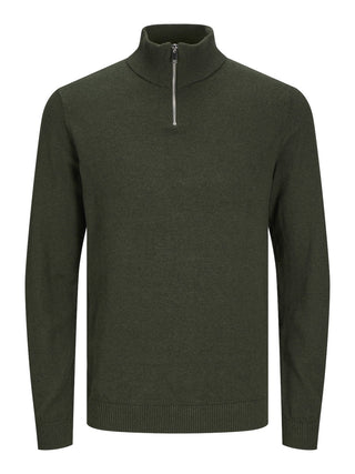 Produkt Mens Tori High Neck Zip Pullover-ROSIN - Borderland Muff