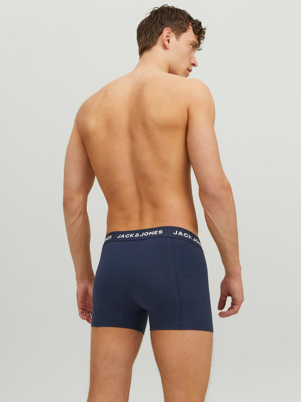 Jack & Jones JACANTHONY 3 Pack Trunks-BLUE - Borderland Muff