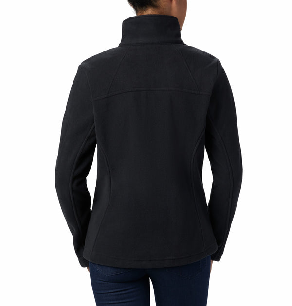 Columbia Ladies Fast Trek II regular Fit Full Zip Fleece-BLACK - Borderland Muff