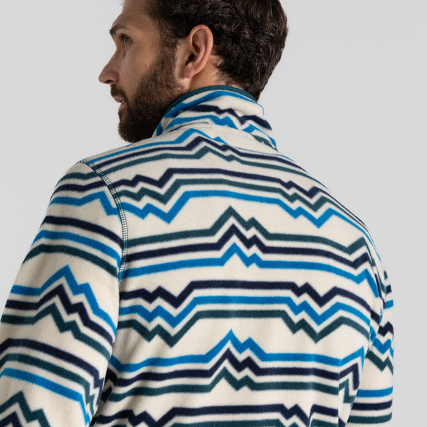 Craghoppers Mens Tully Overhead Half Zip Fleece-OCEAN DEEP - Borderland Muff