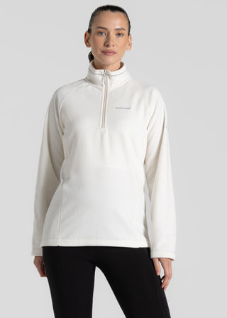 Craghoppers Ladies Miska VI Overhead Half Zip Fleece-SEA SPRAY - Borderland Muff
