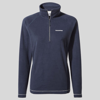 Craghoppers Ladies Miska VI Overhead Half Zip Fleece-BLUE NAVY - Borderland Muff