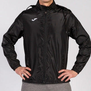 JOMA Iris Water Repellant Windbreaker Training Jacket-BLACK - Borderland Muff