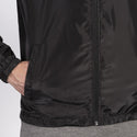JOMA Iris Water Repellant Windbreaker Training Jacket-BLACK - Borderland Muff