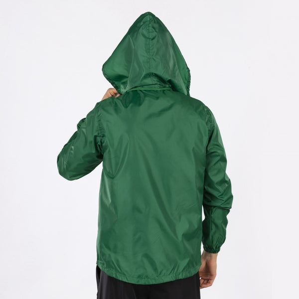 JOMA Iris Water Repellant Windbreaker Training Jacket-GREEN - Borderland Muff