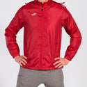 JOMA Iris Water Repellant Windbreaker Training Jacket-RED - Borderland Muff