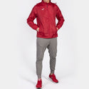 JOMA Iris Water Repellant Windbreaker Training Jacket-RED - Borderland Muff