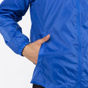 JOMA Iris Water Repellant Windbreaker Training Jacket-ROYAL BLUE - Borderland Muff