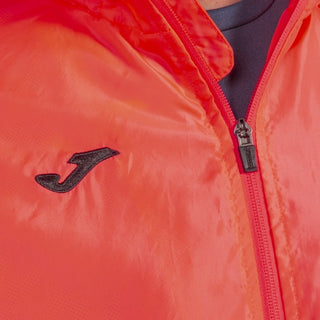 JOMA Iris Water Repellant Windbreaker Training Jacket-NEON ORANGE - Borderland Muff