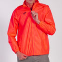 JOMA Iris Water Repellant Windbreaker Training Jacket-NEON ORANGE - Borderland Muff