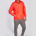 JOMA Iris Water Repellant Windbreaker Training Jacket-NEON ORANGE - Borderland Muff