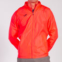 JOMA Iris Water Repellant Windbreaker Training Jacket-NEON ORANGE - Borderland Muff