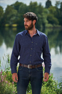 Champion Castleton Shirt-NAVY - Borderland Muff