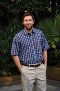 Champion Whitby Short Sleeve Shirt -RED - Borderland Muff