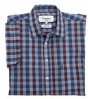 Champion Whitby Short Sleeve Shirt -RED - Borderland Muff