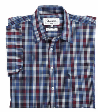 Champion Whitby Short Sleeve Shirt -RED - Borderland Muff