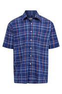 Champion Whitby Short Sleeve Shirt -BLUE - Borderland Muff