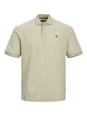 Jack & Jones Bluwin Regular Fit Short Sleeve Polo-GRASS GREEN - Borderland Muff