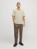 Jack & Jones Bluwin Regular Fit Short Sleeve Polo-GRASS GREEN - Borderland Muff