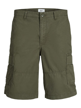 Produkt Mens Niko Relaxed Fit Cargo Shorts-OLIVE