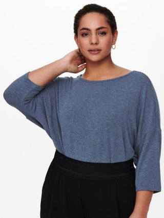 Only Carmakoma Ladies Plus Size Carlamour 3/4 Top-VINTAGE INDI - Borderland Muff