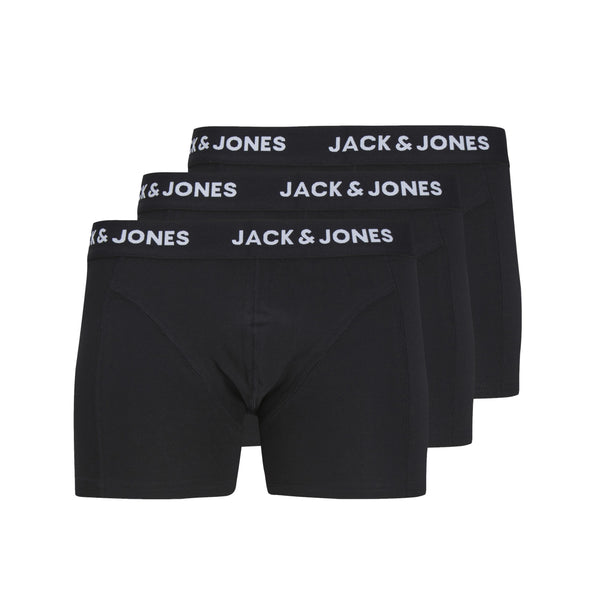 Jack & Jones JACANTHONY 3 Pack Trunks-BLACK BLACK - Borderland Muff