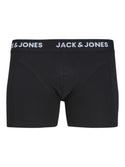 Jack & Jones JACANTHONY 3 Pack Trunks-BLACK BLACK - Borderland Muff