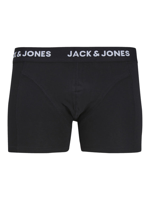 Jack & Jones JACANTHONY 3 Pack Trunks-BLACK BLACK - Borderland Muff