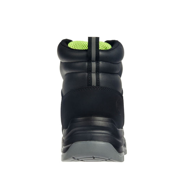 Apache Armstrong Water Resistant Non-metallic Wide Fit Safety Boot -BLACK - Borderland Muff