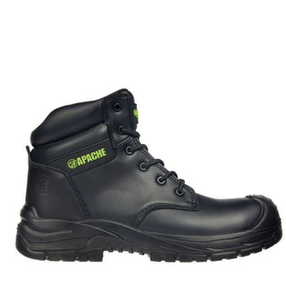 Apache Edmonton Non Metallic Safety Boot -BLACK - Borderland Muff