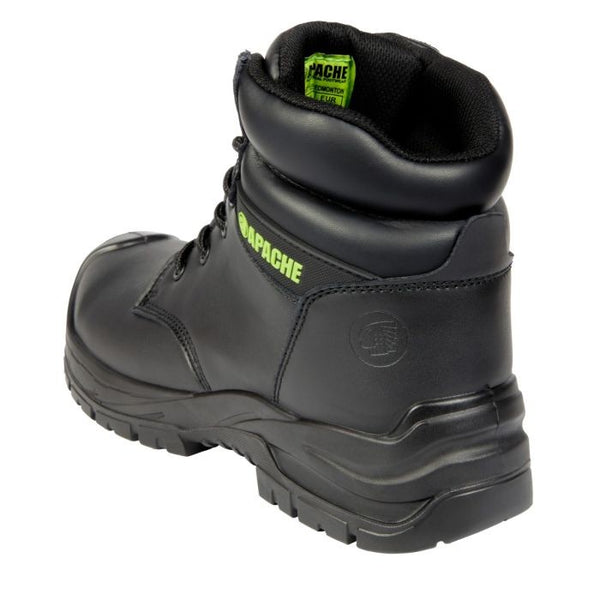 Apache Edmonton Non Metallic Safety Boot -BLACK - Borderland Muff