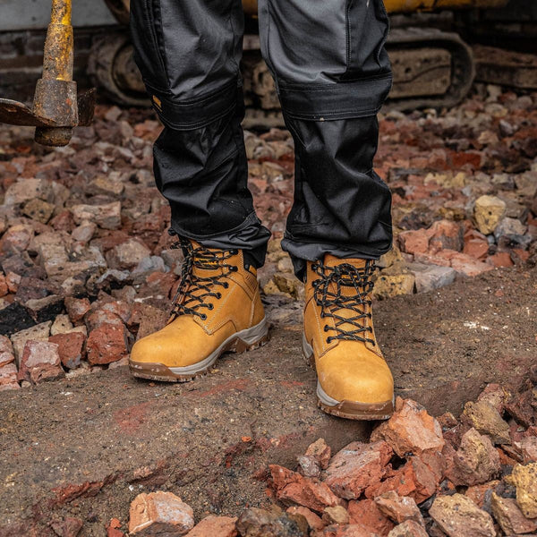 DeWalt Cranson Nubuck Leather Safety Boot-HONEY - Borderland Muff